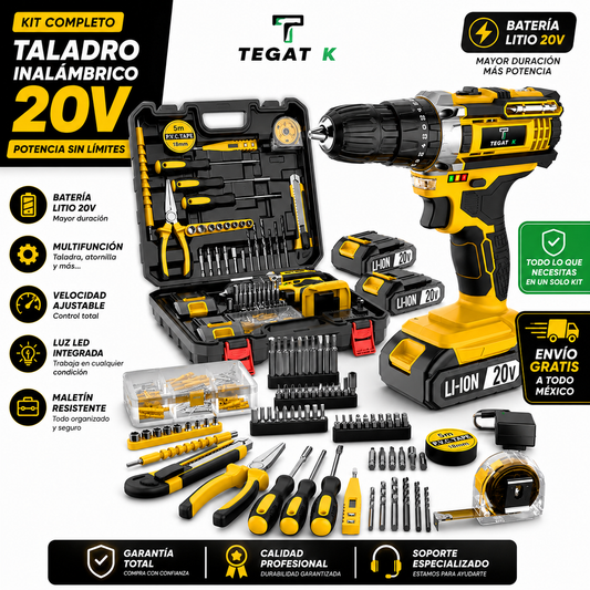 PowerKit Pro-Kit completo 118 piezas