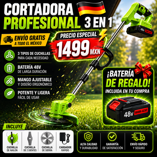 TurboCut Pro - Cortadora Profesional 3 EN 1